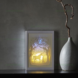 Decoratiune LED Tablou Baterii sau Transformator LZ700-77 - Img 1