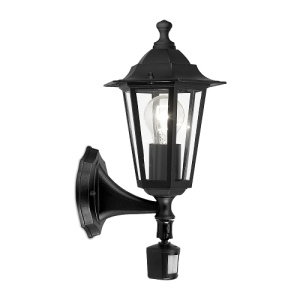 Felinar Iluminat Exterior Perete Senzor Negru-LATERNA 5