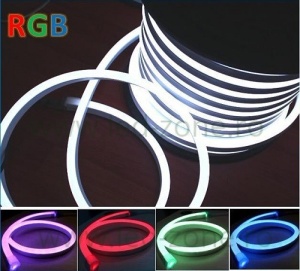 Furtun LED Neon Flex Slim 220V RGB - Img 2