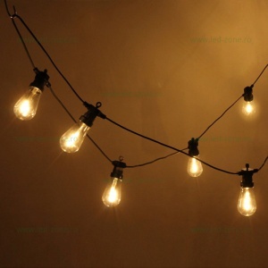 Ghirlanda 10M cu 20 Becuri LED Filament Clare Para