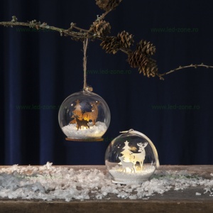 Glob LED Alimentare Baterii FAUNA