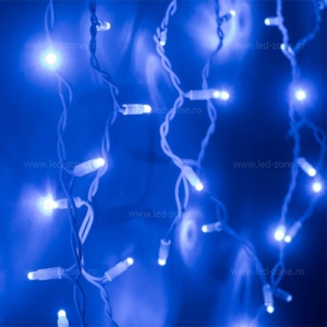 Instalatie LED Perdea Turturi Flash 3x1m 120 LED 8mm Fir Alb - Img 3