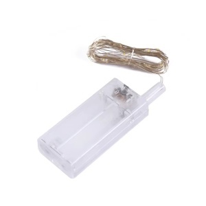 Instalatie Pom 30 Miniled-uri 1 Fir Cupru 3m cu Baterii AAA - Img 9