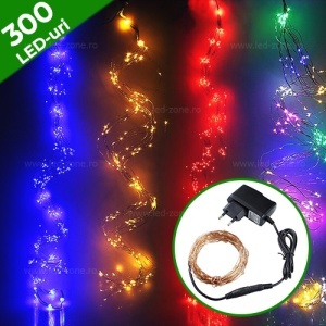 Instalatie Pom 300 Miniled-uri 10 Fire Cupru x 3m