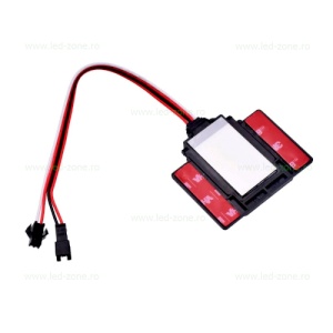 Intrerupator LED cu Senzor Tactil pentru Oglinda 5A 12V - Img 3