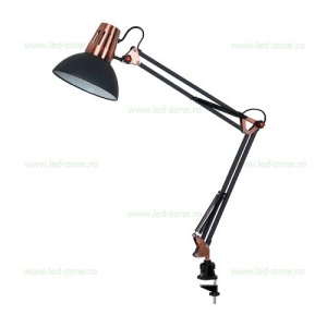 Lampa Birou 1xE27 LUKE Suport Masa - Img 3