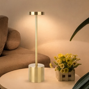 Lampa de Masa LED 3W 3 Functii Aurie TOUCH LZ8857-1A
