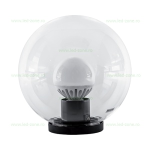 Lampa Gradina E27 25CM 20W PMMA Transparent