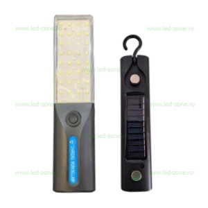 Lampa LED Exterior 10W 44 SMD Solara 5 Functii Police