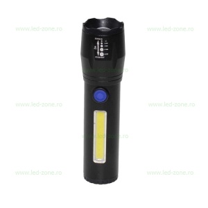 Lanterna LED De Mana 3W COB ZOOM C81 - Img 2