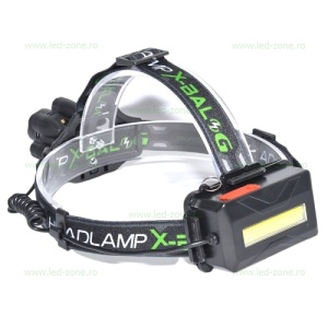 Lanterna LED Frontala 40W 8LED Acumulator - Img 3
