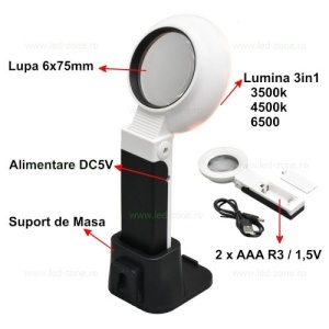 Lupa cu Lumina LED TH-7020C - Img 5
