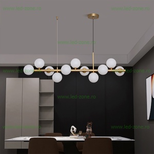 Lustra 11 Socluri G9 LZ1027 - Img 3