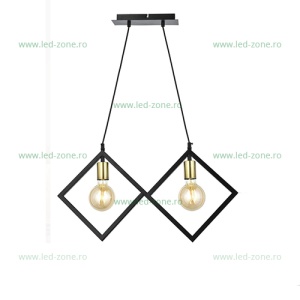 Lustra 2 Socluri Vintage E27 LZ203-2