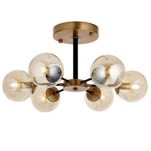 Lustra 6 Socluri E27 Aurie LZ7326-6