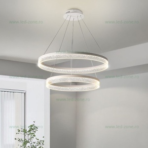 Lustra LED 110W 3 Functii cu Telecomanda LZG3680 - Img 2