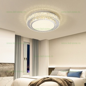 Lustra LED 120W 3 Functii Dimabila cu Telecomanda LZ1108-500Y - Img 1