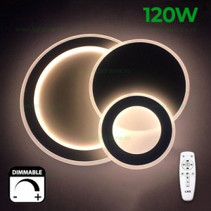 Lustra LED 120W 3 Functii Dimabila cu Telecomanda LZ1926-R