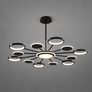 Lustra LED 120W Neagra LZ123-12