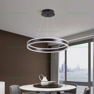 Lustra LED 124W 3 Functii Dimabila cu Telecomanda LZ1768-500D - Img 8
