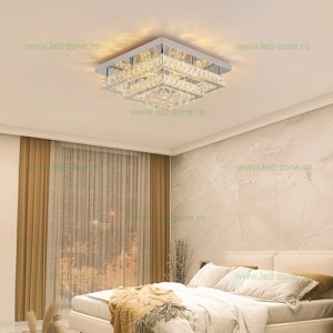 Lustra LED 128W 3 Functii Dimabila cu Telecomanda LZ1102-500F