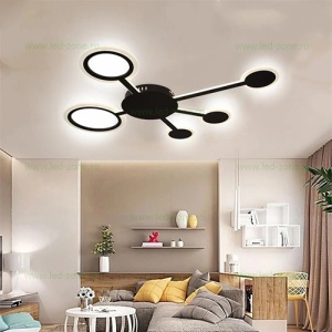 Lustra LED 140W 3 Functii Dimabila cu Telecomanda LZ5156-5 - Img 3