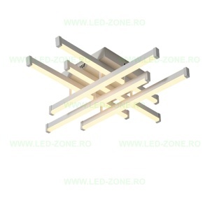 Lustra LED 140W 3 Functii Dimabila cu Telecomanda sau Telefon LZ174-6