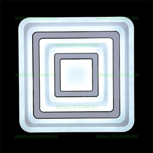 Lustra LED 200W 3 Functii Dimabila cu Telecomanda sau Telefon LZ9681-480F
