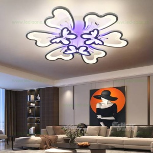 Lustra LED 210W 3 Functii RGB Dimabila cu Telecomanda LZ218/6+3 RGB - Img 2