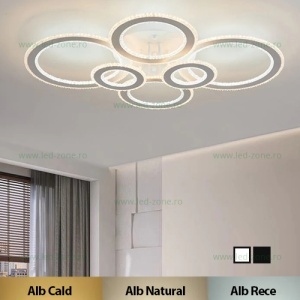 Lustra LED 250W 3 Functii Dimabila Telecomanda LZM316-6