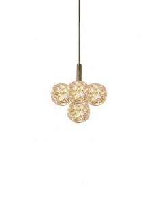 Lustra LED 36W 5 Globuri Aurie LZ3503-5