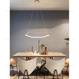 Lustra LED 36W Alb Natural 1 Segment - Img 2