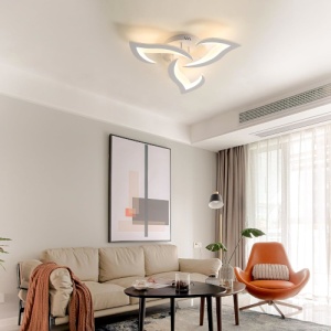 Lustra LED 40W 3 Functii Alba Dimabila cu Telecomanda LZ16801-3
