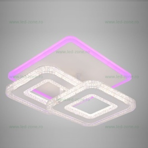 Lustra LED 42W 3 Functii Dimabila cu Telecomanda LZG3555-2