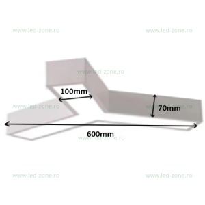 Lustra LED 48W Suspendata LZ9616/9550 - Img 2