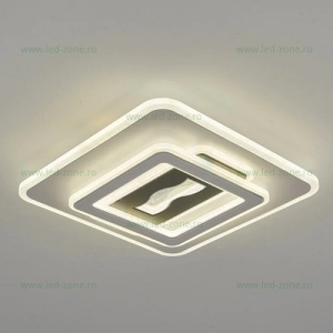 Lustra LED 60W Dimabila 3 Functii cu Telecomanda LZ8386-1 - Img 3