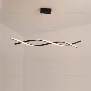 Lustra LED 60W Dimabila 3 Functii cu Telecomanda SE-P1072/LT103 - Img 4