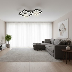 Lustra LED 70W 3 Functii Dimabila cu Telecomanda LZ9360-2