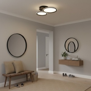 Lustra LED 76W 3 Functii Dimabila cu Telecomanda LZ9301 - Img 3