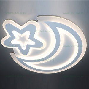 Lustra LED 78W 3 Functii Dimabila cu Telecomanda LZG3553 - Img 3