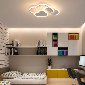 Lustra LED 78W Alba cu Telecomanda LZ20