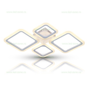 Lustra LED 88W 3 Functii Dimabila cu Telecomanda LZ8822-22