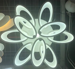 Lustra LED 90W 3 Functii cu Telecomanda LZ88059 - Img 4