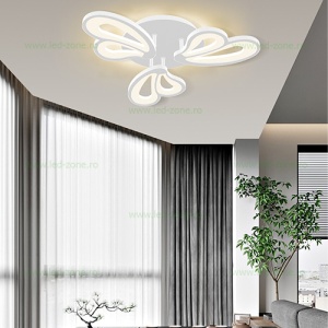 Lustra LED 98W 3 Functii Dimabila cu Telecomanda LZG3314-3 - Img 2