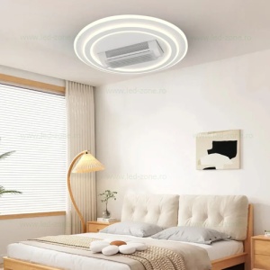Lustra LED Rotunda cu Ventilator si Telecomanda LZDL2410-1 - Img 5