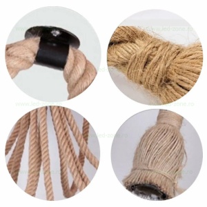 Lustra Rustic Spider 6 Socluri E27 - Img 3