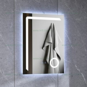 Oglinda Baie LED 60x80cm Touch LZJ01 - Img 1