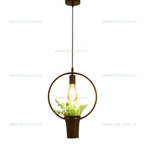 Pendul Soclu E27 Negru LZ1701-D