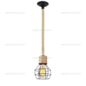 Pendul Soclu E27 Rustic LZC531-1 - Img 2