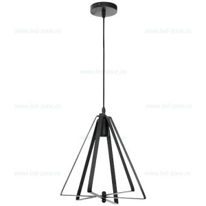 Pendul Soclu E27 Vintage Negru LZ012M